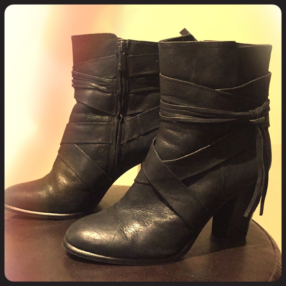 Black boots